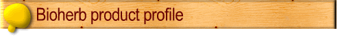Bioherb product profile